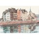Strasbourg Symphonie - Pochette de 6 aquarelles (A)